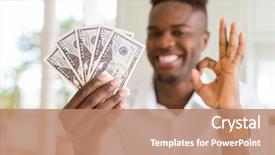  Presentation with knitting african american - Amazing presentation having fifties - african american man holding fifty backdrop and a coral colored foreground