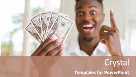  Presentation with motherhood and african american - Cool new theme with fifties - african american man holding fifty backdrop and a  colored foreground