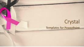  Presentation with infection - Audience pleasing PPT theme consisting of fight infection - overhead view of cancer awareness backdrop and a lemonade colored foreground