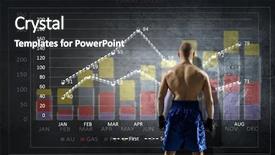  Presentation with sales - Audience pleasing PPT layouts consisting of fighting for sales dynamics mixed media mixed media backdrop and a dark gray colored foreground