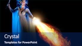  Presentation with sword - Amazing slide deck having fighting jet - young elven girl with sword backdrop and a navy blue colored foreground