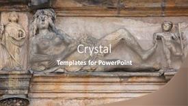  Presentation with bavaria - Presentation theme consisting of figures above the portal background and a gray colored foreground