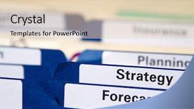  Presentation with cabinet - Beautiful slide deck featuring portrait of smiling doctor looking backdrop and a light blue colored foreground