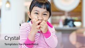  Presentation with ancient indian philosophy lovely - PPT theme consisting of filipino games - excited lovely girl background and a lavender colored foreground