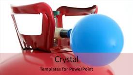  Presentation with helium - Cool new presentation theme with filled up by a helium backdrop and a red colored foreground