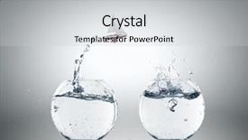  Presentation with light bulb - Audience pleasing presentation design consisting of filled with water and boat backdrop and a light gray colored foreground