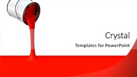  Presentation with grey change the job - Amazing presentation theme having filling with red a great backdrop and a white colored foreground