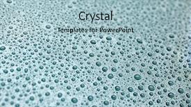  Presentation with film - Beautiful PPT layouts featuring film cooling - drops on tinted window backdrop and a  colored foreground