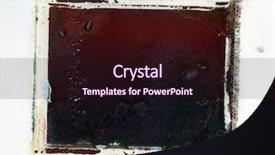  Presentation with transfer - Colorful PPT layouts enhanced with film negative - grungy instant photo transfer texture backdrop and a wine colored foreground