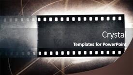  Presentation with film negative - Beautiful PPT theme featuring color burst series design composed of fractal paint and rich texture as a metaphor on the subject of imagination creativity and art backdrop and a coral colored foreground.