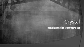  Presentation with film negative - Presentation with film-negative-frames-grey-background background and a gray colored foreground