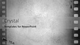  Presentation with film negative - Presentation theme featuring film-negative-frames-grey-background background and a light gray colored foreground