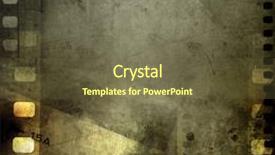  Presentation with film negative - Beautiful presentation featuring film negative frames on grunge backdrop and a tawny brown colored foreground