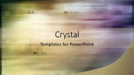  Presentation with abstract numbers - Amazing theme having film negatives numbers abstract background backdrop and a lemonade colored foreground