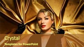  Presentation with love between man and woman - Slides enhanced with film noir - lovely woman retro portrait background and a tawny brown colored foreground