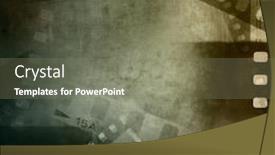  Presentation with film negative - Presentation featuring filmstrips film negative frames background background and a violet colored foreground