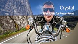  Presentation with leather - Theme enhanced with filter applied in post-production background and a  colored foreground