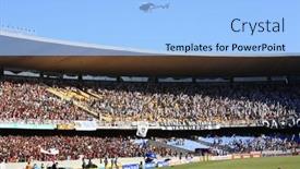  Presentation with final - Presentation enhanced with final-of-the-soccer-rio background and a light blue colored foreground