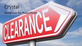  Presentation with final - PPT theme having final stock clearance sale winter background and a light blue colored foreground