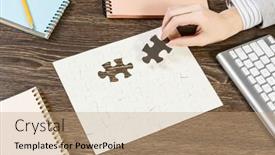  Presentation with modern medicine cardiology concept mixed - Audience pleasing PPT theme consisting of finally-finding-solution-mixed-media backdrop and a coral colored foreground