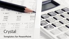  Presentation with accounting - Beautiful PPT layouts featuring finance - financial accounting backdrop and a white colored foreground