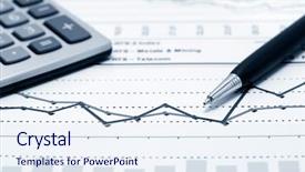  Presentation with finance - Presentation design with spotlights portrait - hippopotamus in the dark background background and a black colored foreground