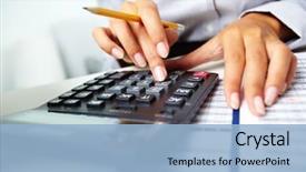  Presentation with holding hands - Audience pleasing presentation consisting of finance - photo of hands holding pencil backdrop and a light blue colored foreground