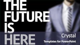  Presentation with future - PPT layouts consisting of finance act - future is here written background and a tawny brown colored foreground