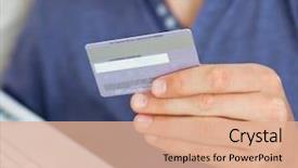  Presentation with finance - Slides consisting of finance amimated - close-up of a caucasian man background and a coral colored foreground