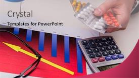  Presentation with school budget and finance - Theme with finance-analyst-feeling-sick-due background and a light gray colored foreground