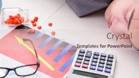  Presentation with finance teens - Theme enhanced with finance-analyst-feeling-sick-due background and a lemonade colored foreground