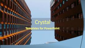  Presentation with new york - PPT layouts enhanced with finance blue orange - looking up at buildings background and a wine colored foreground