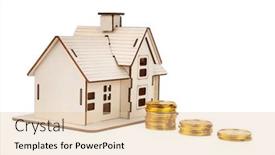  Presentation with new ideas - PPT layouts featuring finance-business-real-estate-investment background and a lemonade colored foreground