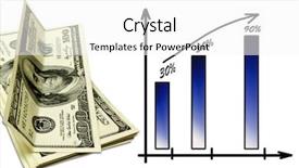  Presentation with diagram - Colorful presentation theme enhanced with finance factor - diagram backdrop and a  colored foreground