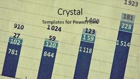  Presentation with exchange rates statistic graph - Audience pleasing presentation consisting of finance factor - graph or diagram backdrop and a mint green colored foreground
