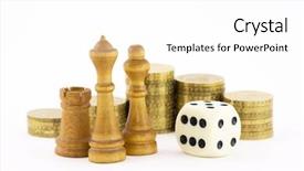  Presentation with investment - Presentation with finance factor - investment strategy background and a white colored foreground