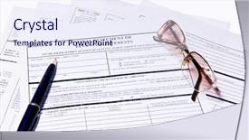  Presentation with final - PPT layouts featuring finance form final statement background and a sky blue colored foreground