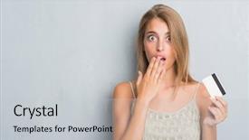  Presentation with open bible over grunge sandstone - Audience pleasing presentation design consisting of finance mystery - beautiful young woman over grunge backdrop and a  colored foreground