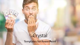  Presentation with multiracial team of young doctors stacking hands - PPT layouts with finance mystery - young handsome man holding stack background and a lemonade colored foreground