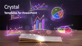  Presentation with blank note book and wooden - Presentation theme with infomation technology - book on wooden deck background and a tawny brown colored foreground