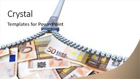  Presentation with trade finance - Beautiful presentation design featuring finance savings growth wealth shopping backdrop and a  colored foreground