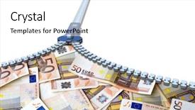  Presentation with trade finance - Slide deck featuring finance savings growth wealth shopping background and a  colored foreground