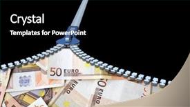  Presentation with trade finance - Amazing slide set having finance savings growth wealth shopping backdrop and a  colored foreground