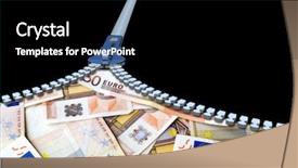  Presentation with trade finance - PPT layouts consisting of finance savings growth wealth shopping background and a  colored foreground