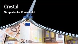  Presentation with trade finance - Amazing theme having finance savings growth wealth shopping backdrop and a  colored foreground