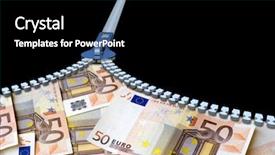  Presentation with trade finance - Slides featuring finance savings growth wealth shopping background and a  colored foreground