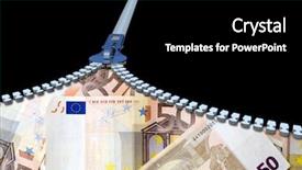  Presentation with trade finance - Cool new presentation design with finance savings growth wealth shopping backdrop and a  colored foreground