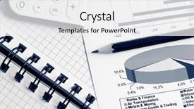  Presentation with bonds - Theme consisting of bonds stocks - financial accounting stock market graphs background and a  colored foreground
