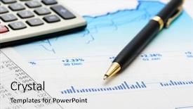  Presentation with financial accounting - Amazing presentation theme having financial accounting backdrop and a white colored foreground