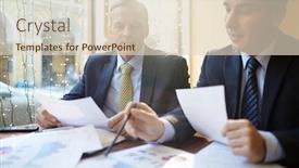  Presentation with financial analysis - Slide deck consisting of financial analysis background and a lemonade colored foreground